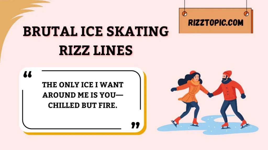 Brutal Ice Skating Rizz Lines