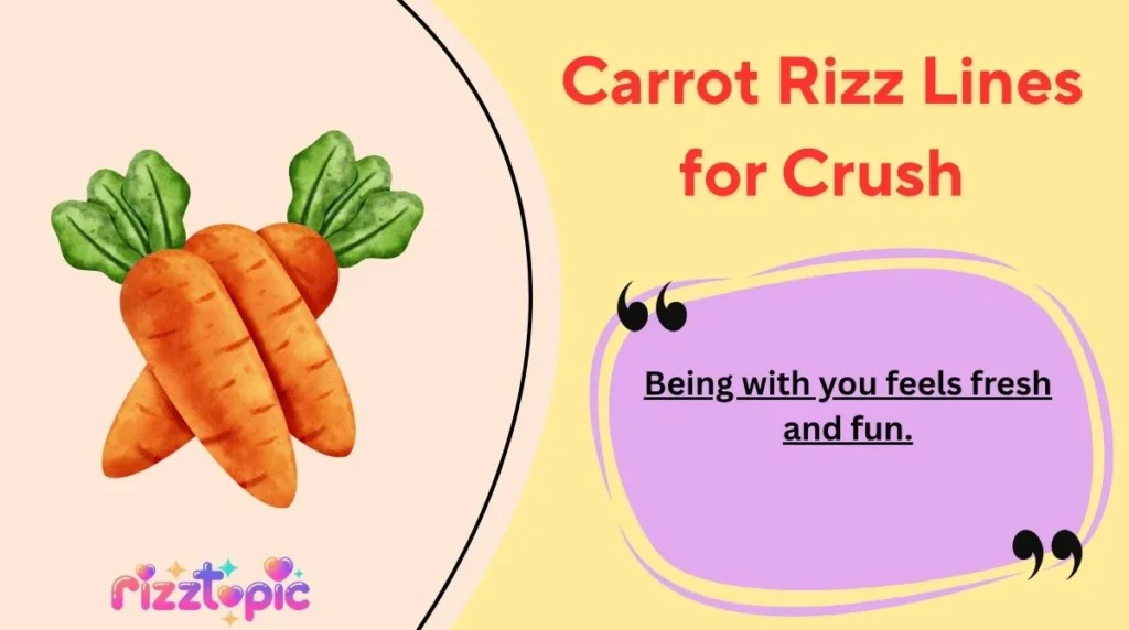 Carrot Rizz Lines for Crush
