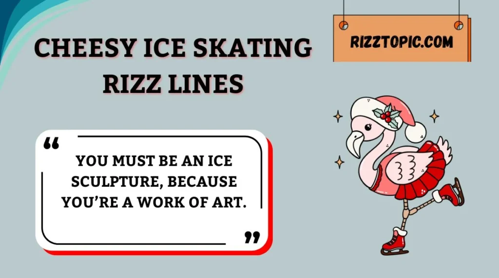 Cheesy Ice Skating Rizz Lines