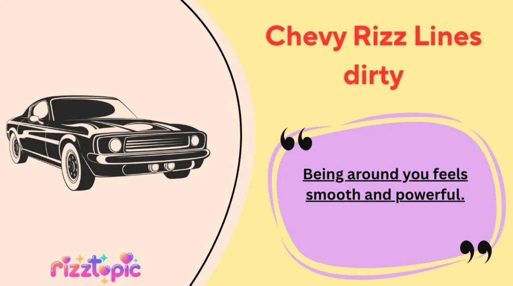 Chevy Rizz Lines dirty