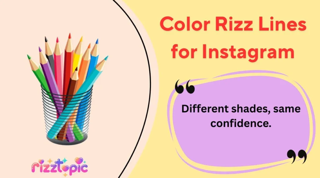 Color Rizz Lines for Instagram