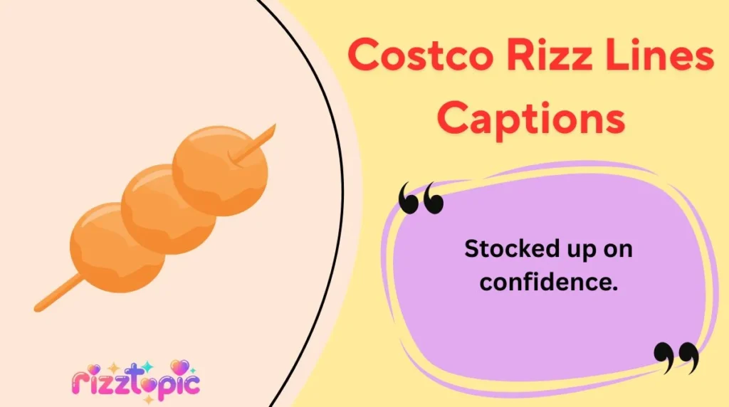Costco Rizz Lines Captions