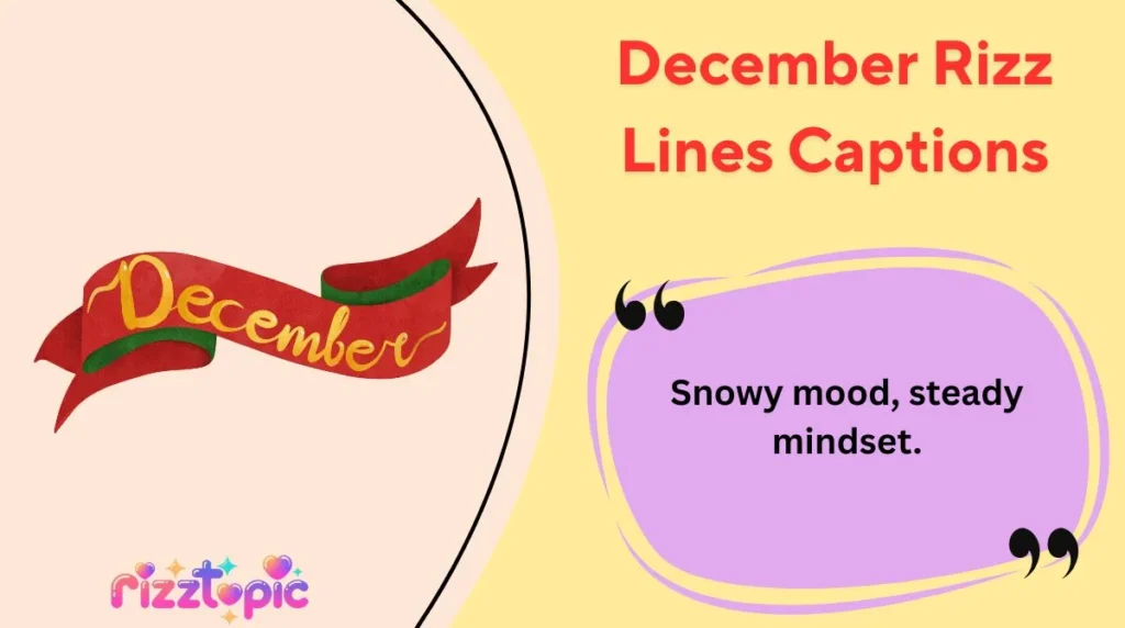 December Rizz Lines Captions