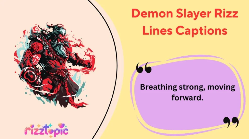 Demon Slayer Rizz Lines Captions