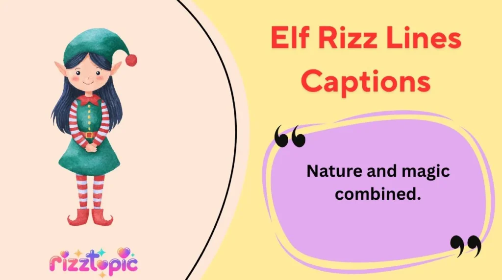 Elf Rizz Lines Captions