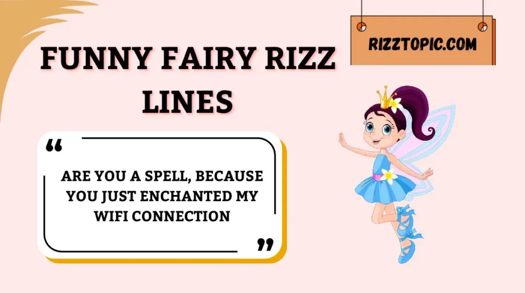 Funny Fairy Rizz Lines