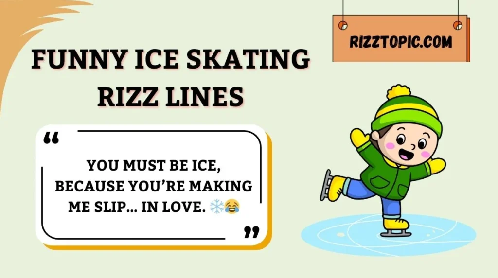 Funny Ice Skating Rizz Lines