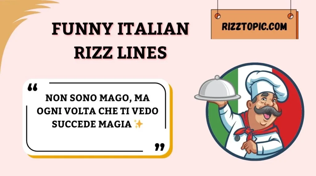 Funny Italian Rizz Lines