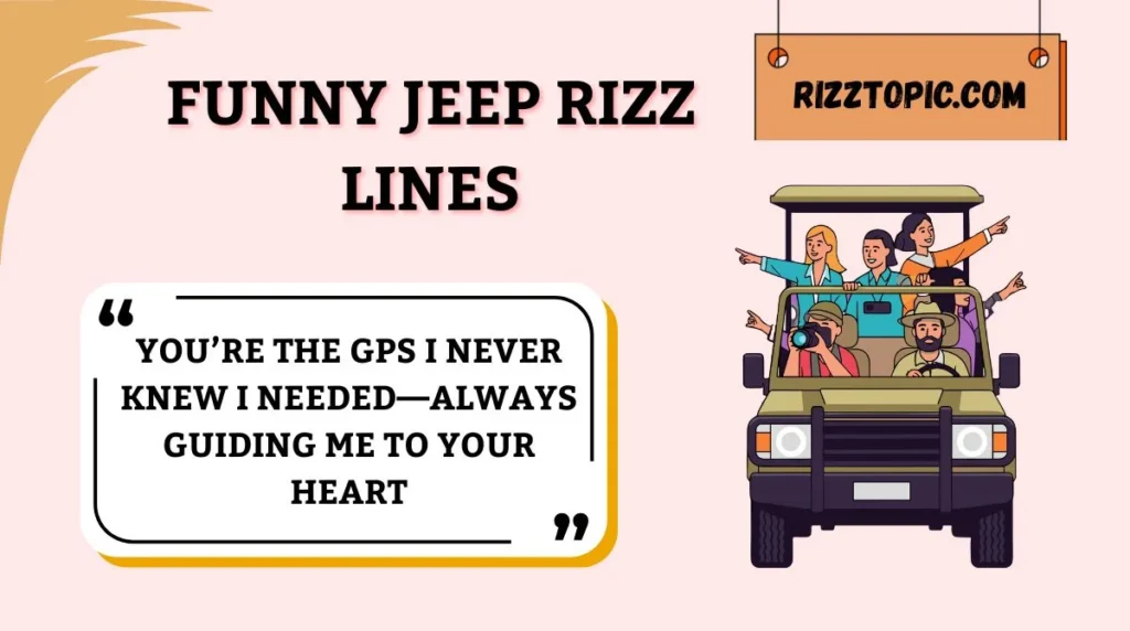 Funny Jeep Rizz Lines