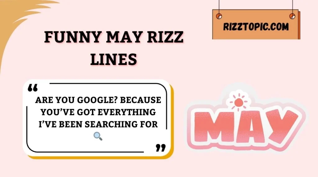 Funny May Rizz Lines