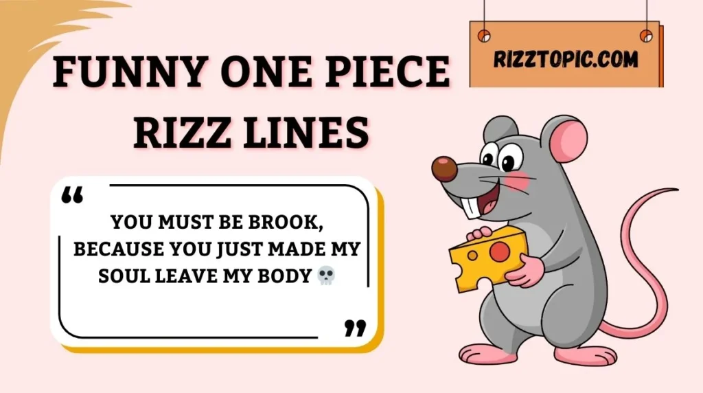 Funny One Piece Rizz Lines