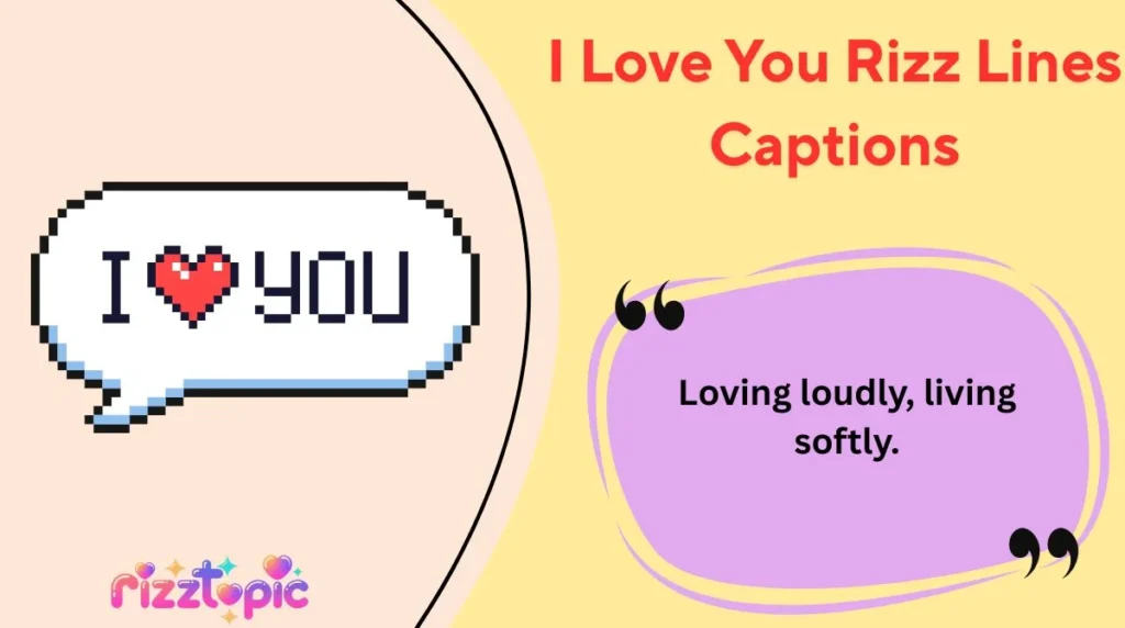 I Love You Rizz Lines Captions