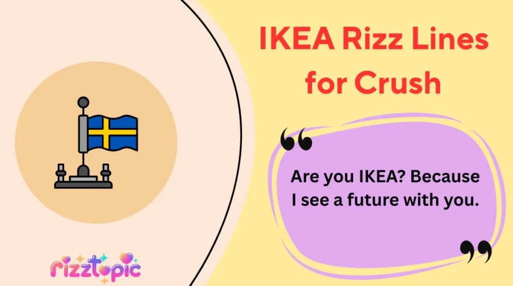 IKEA Rizz Lines for Crush