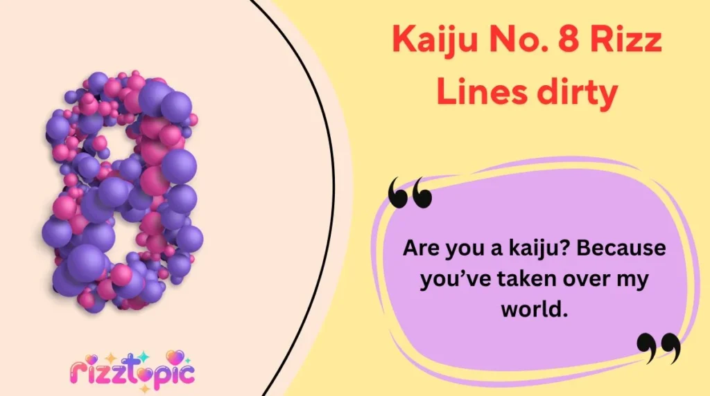 Kaiju No. 8 Rizz Lines dirty