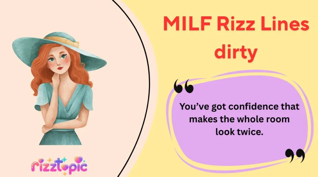 MILF Rizz Lines dirty