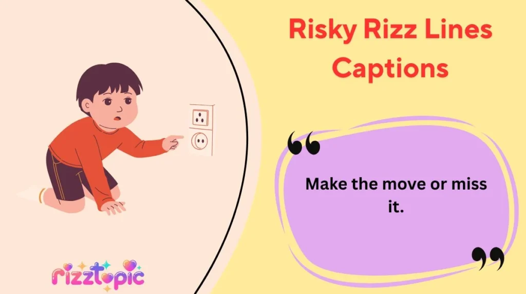 Risky Rizz Lines Captions