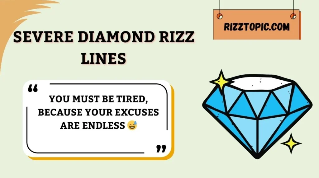 Severe Diamond Rizz Lines