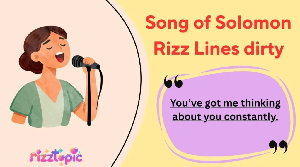 Song of Solomon Rizz Lines dirty