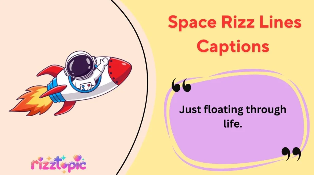 Space Rizz Lines Captions