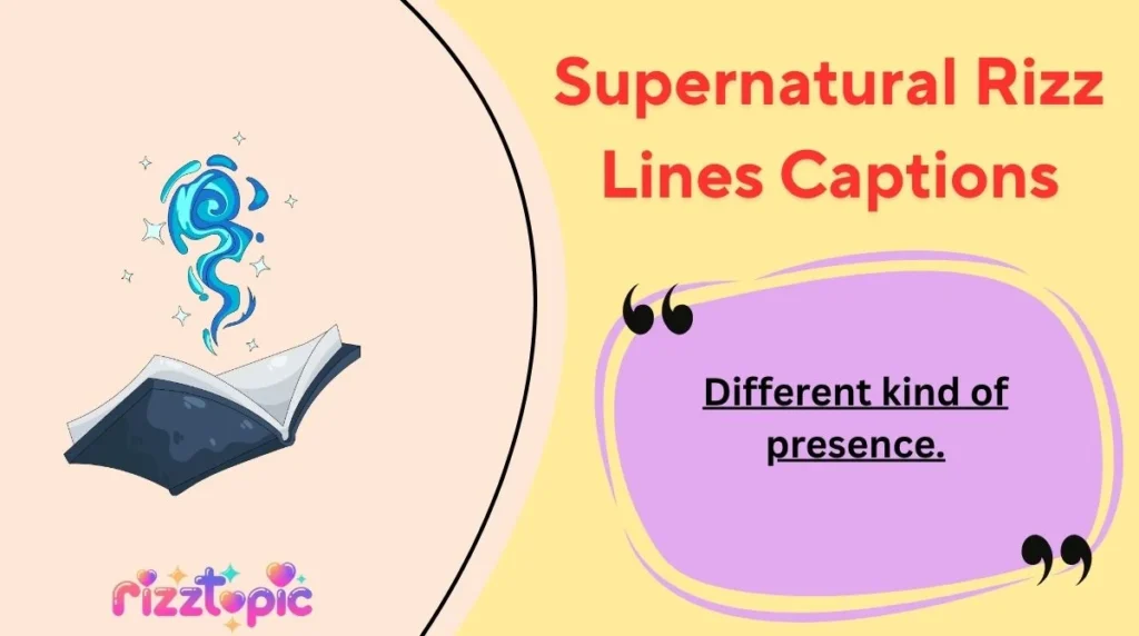 Supernatural Rizz Lines Captions
