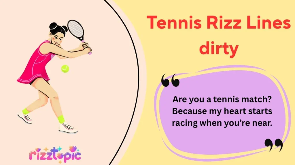 Tennis Rizz Lines dirty
