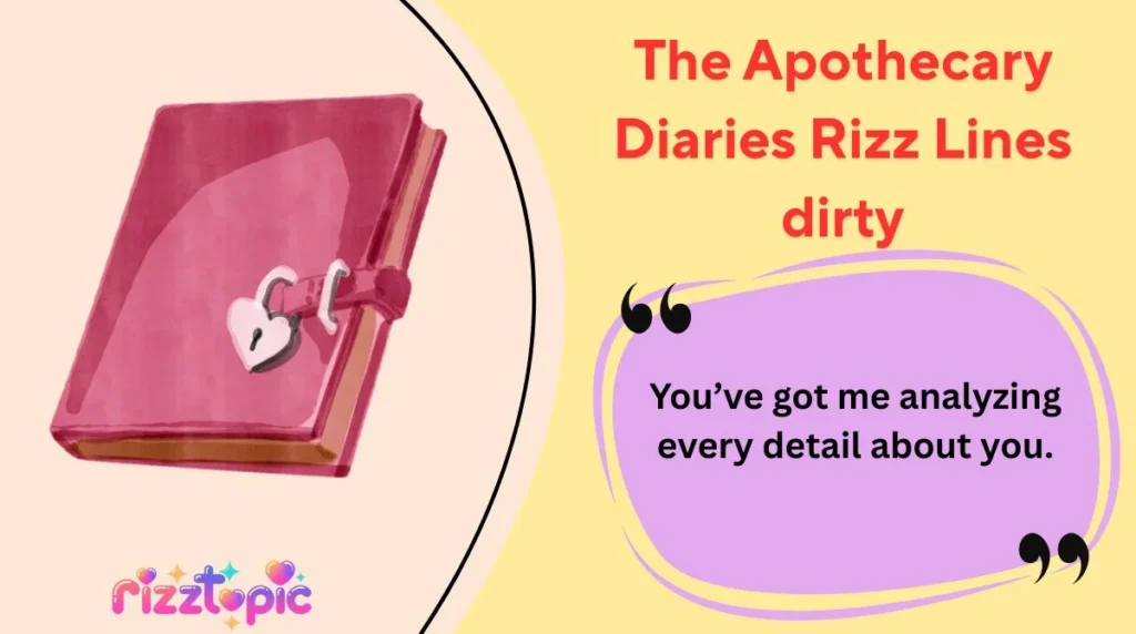 The Apothecary Diaries Rizz Lines dirty