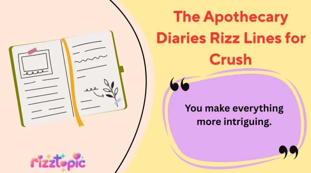 The Apothecary Diaries Rizz Lines for Crush