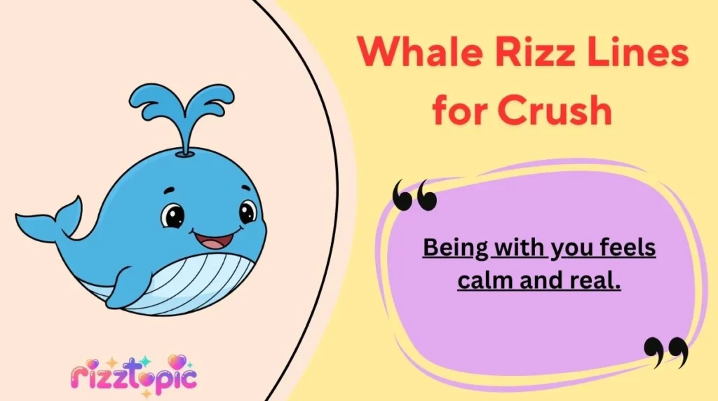 Whale Rizz Lines for Crush