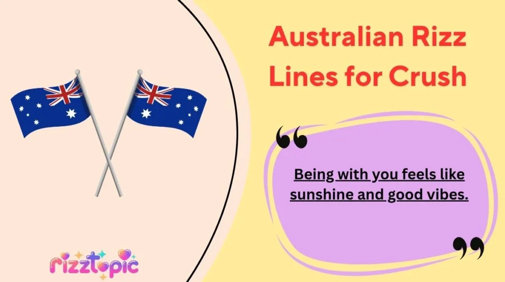 Australian Rizz Lines for Crush