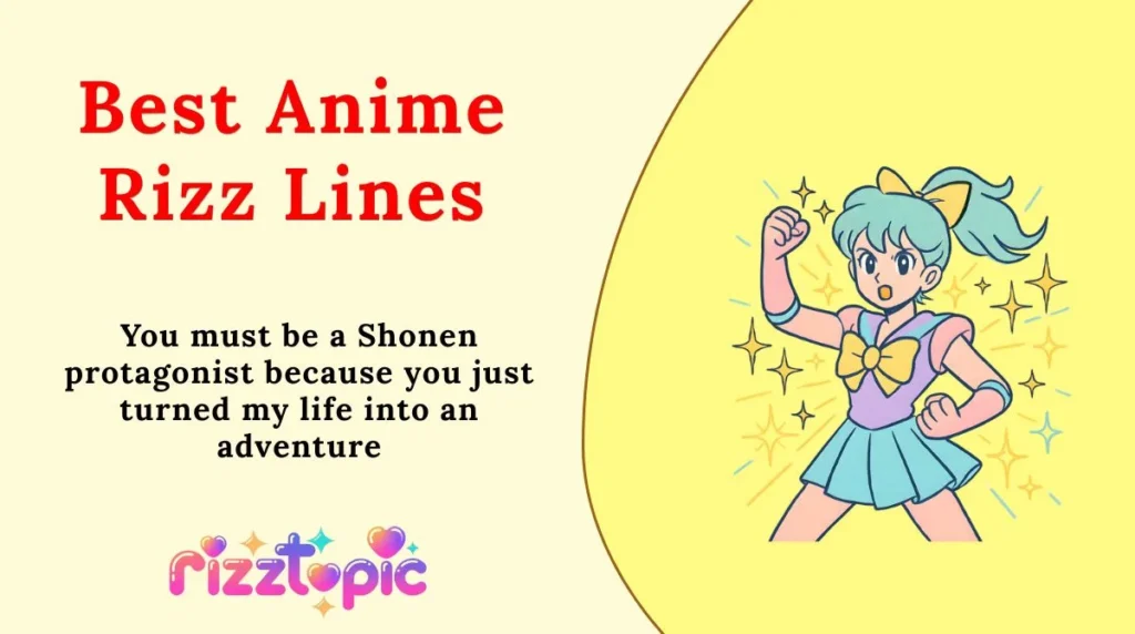 Best Anime Rizz Lines