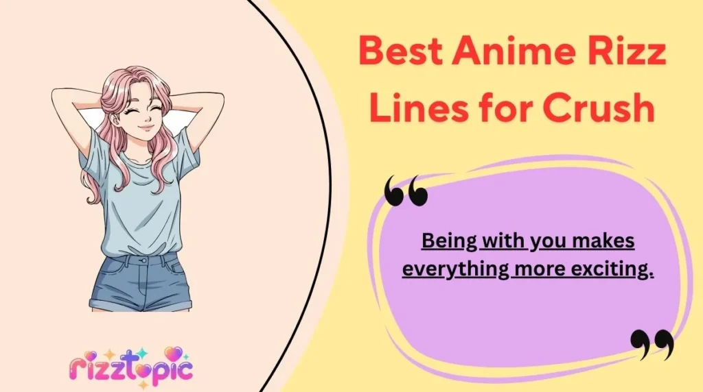 Best Anime Rizz Lines for Crush