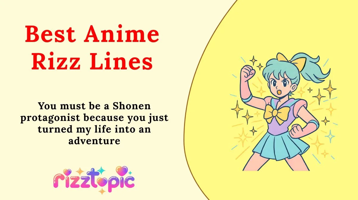 Best Anime Rizz Lines