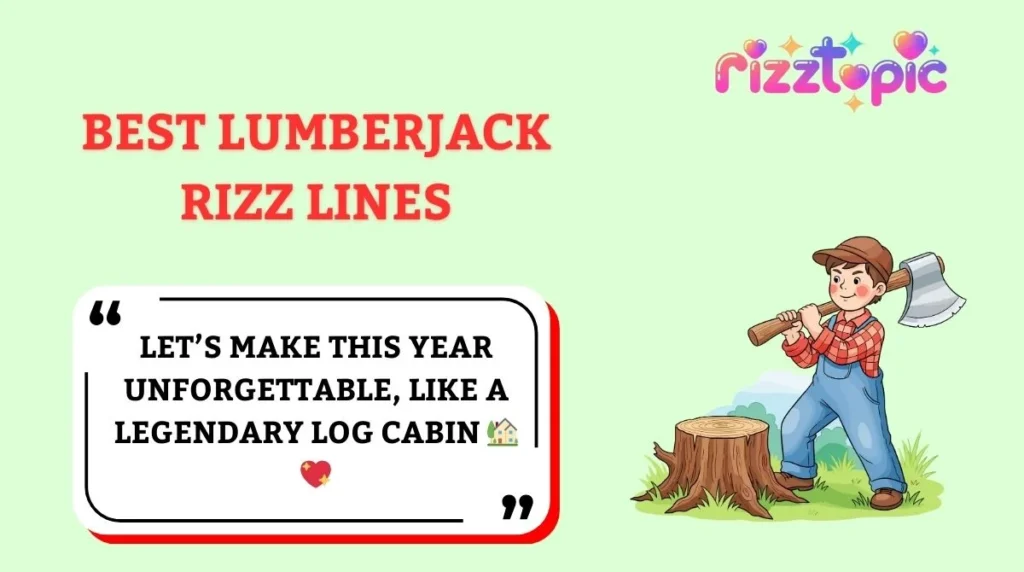Best Lumberjack Rizz Lines