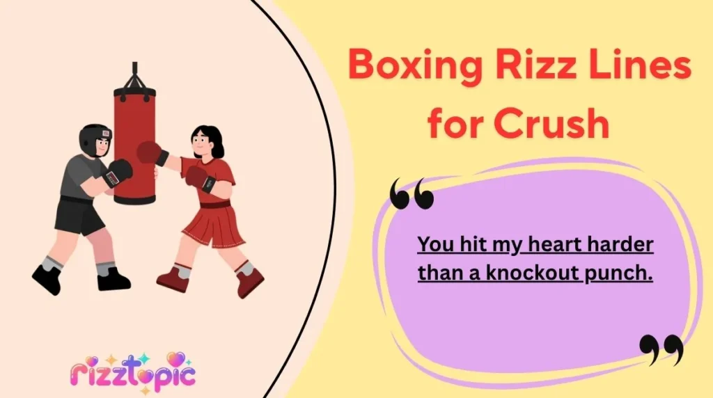 Boxing Rizz Lines for Crush