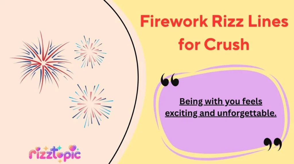 Firework Rizz Lines for Crush