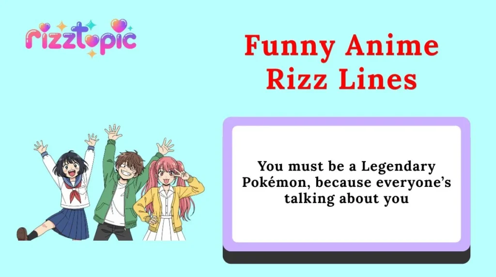 Funny Anime Rizz Lines