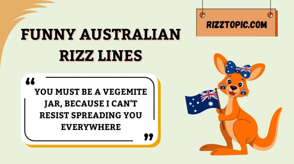 Funny Australian Rizz Lines