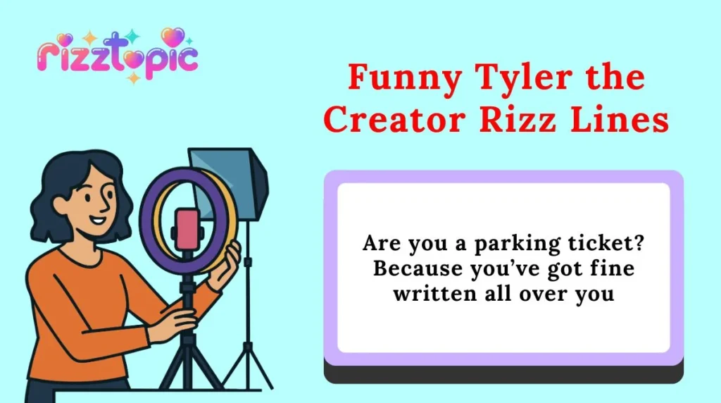Funny Tyler the Creator Rizz Lines