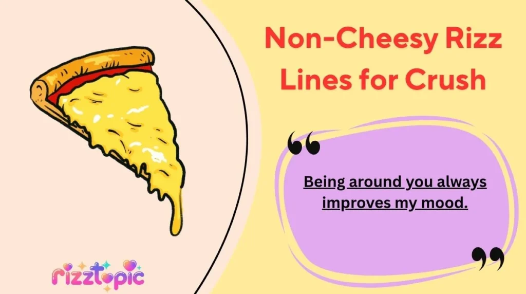 Non-Cheesy Rizz Lines for Crush
