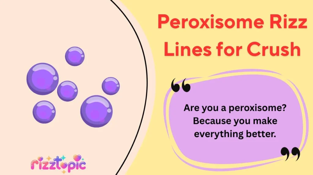 Peroxisome Rizz Lines for Crush