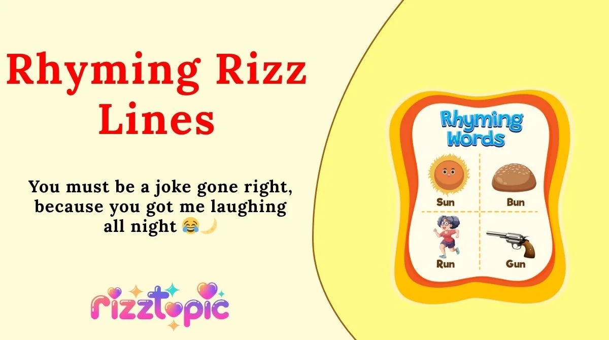Rhyming Rizz Lines