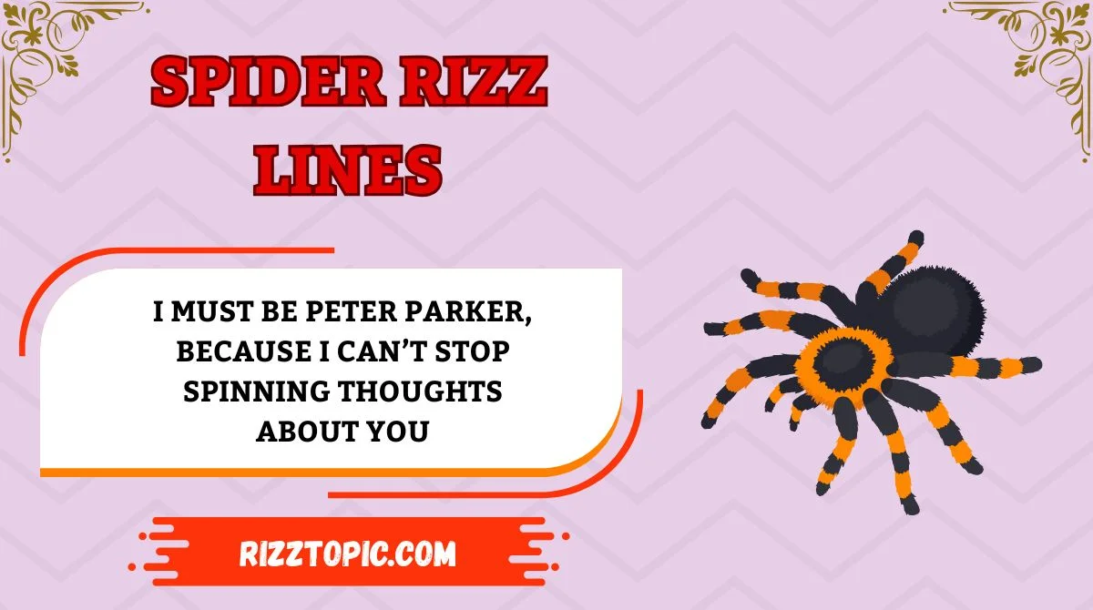 Spider Rizz Lines