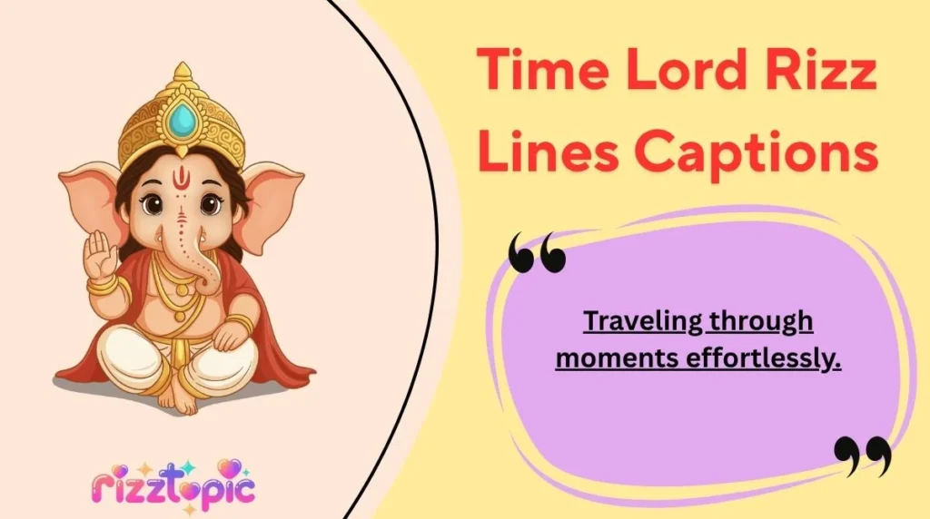 Time Lord Rizz Lines Captions