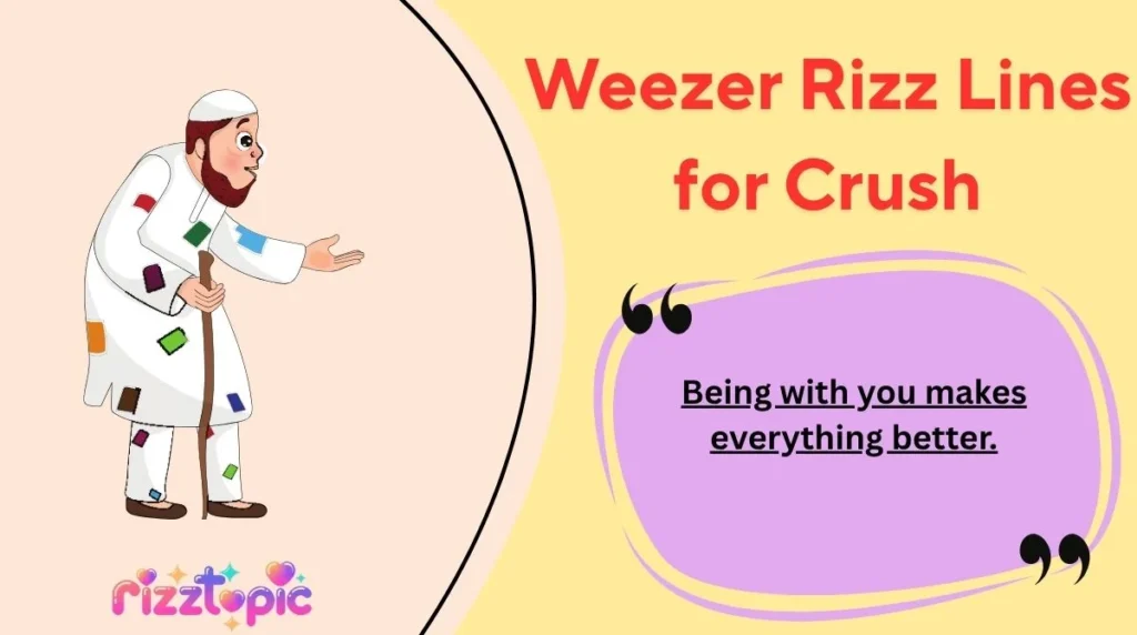 Weezer Rizz Lines for Crush