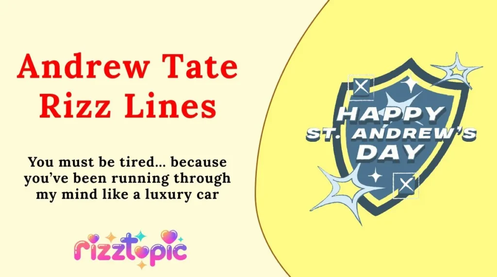 Andrew Tate Rizz Lines