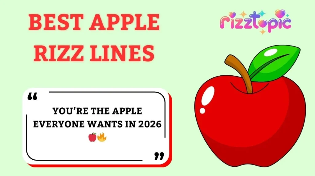 Best Apple Rizz Lines