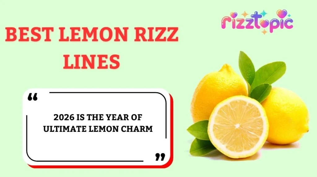 Best Lemon Rizz Lines