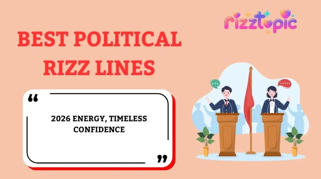 Best Political Rizz Lines