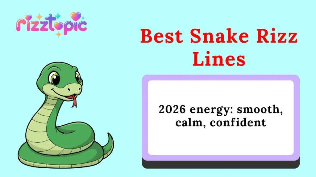 Best Snake Rizz Lines