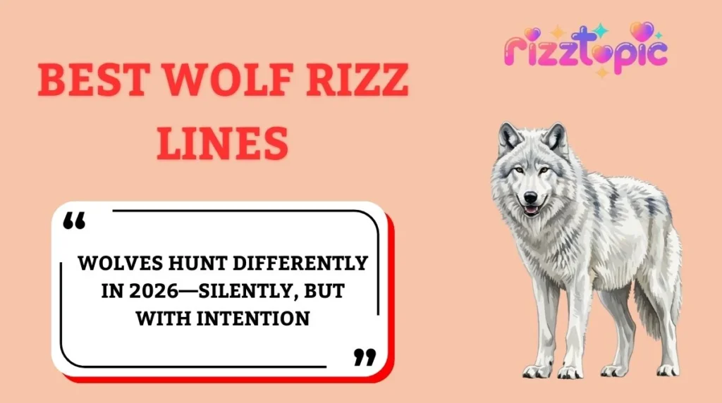 Best Wolf Rizz Lines